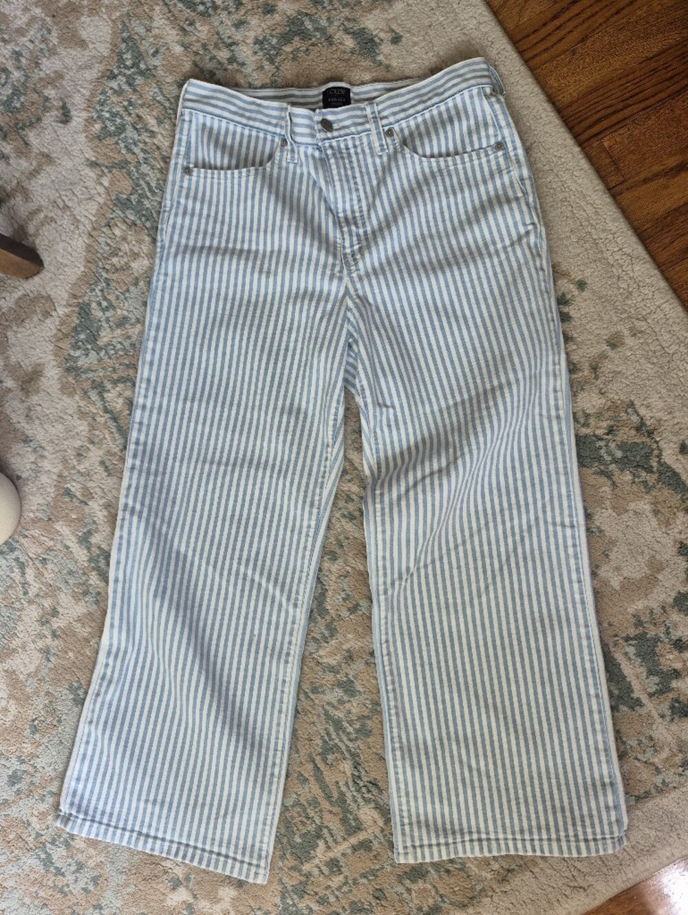 J Crew Wide Leg Crop Sz 29 NWOT